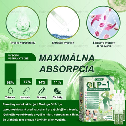 🪻🪻BuildLeaf® GLP-1 8-v-1 Fit & Vital Perorálny Roztok ✅(Len raz denne, viditeľné zmeny už za 7 dní) Pre obezitu, kardiovaskulárne ochorenia, cukrovku, problémy so štítnou žľazou, zdravie čriev, problémy s kĺbmi a ďalšie