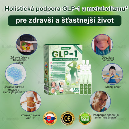 🪻🪻BuildLeaf® GLP-1 8-v-1 Fit & Vital Perorálny Roztok ✅(Len raz denne, viditeľné zmeny už za 7 dní) Pre obezitu, kardiovaskulárne ochorenia, cukrovku, problémy so štítnou žľazou, zdravie čriev, problémy s kĺbmi a ďalšie